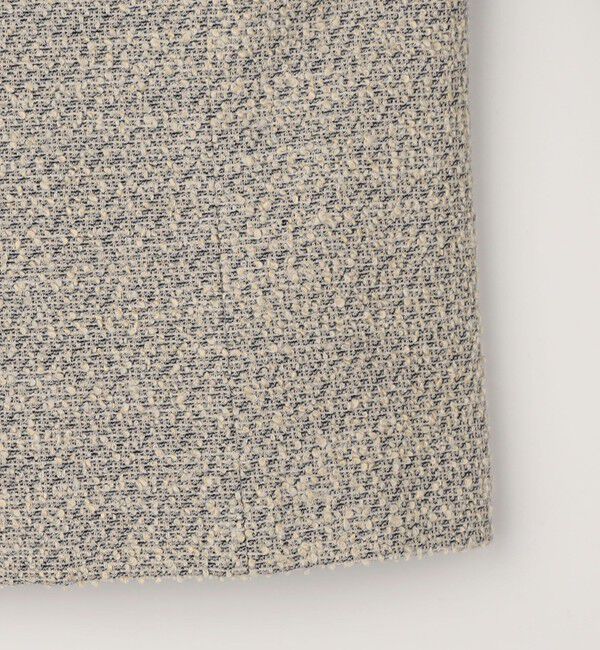 NOLLEY'S「《セットアップ対応》コンパクトインレイクルーネックジャケット」|ノーカラージャケット|