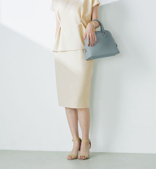 NOLLEY'S「《セットアップ対応》ウォッシャブルドライトロピカルインゴムタイトスカート」|タイト|