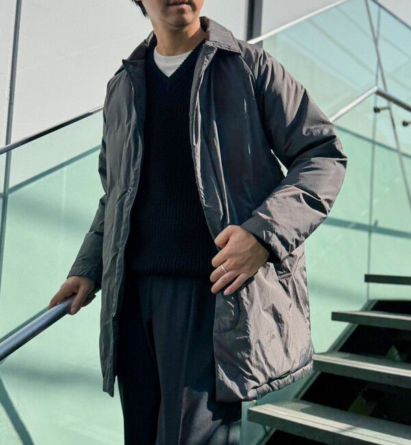 TAION/タイオン】別注ダウンステンカラーコート 25AW（NOLLEY'S