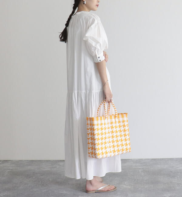 fredy emue「【fredyemueフレディエミュ】コードボリュームシャツワンピース」|ワンピース|