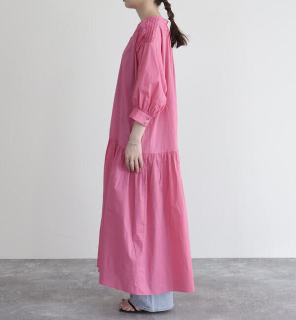 fredy emue「【fredyemueフレディエミュ】コードボリュームシャツワンピース」|ワンピース|