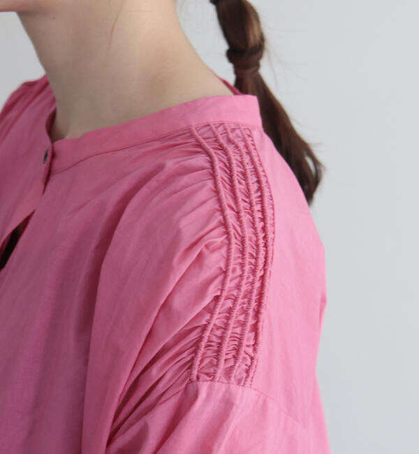 fredy emue「【fredyemueフレディエミュ】コードボリュームシャツワンピース」|ワンピース|