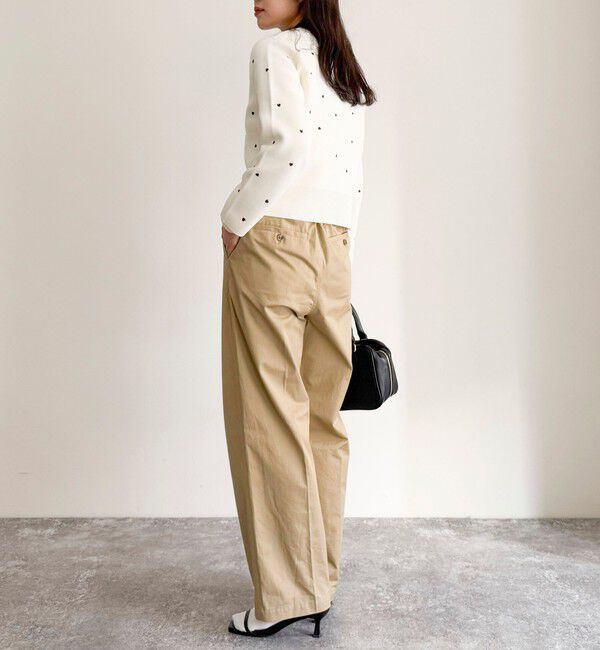 fredy emue「ハート刺繍ミラノリブカーディガン」|カーディガン|