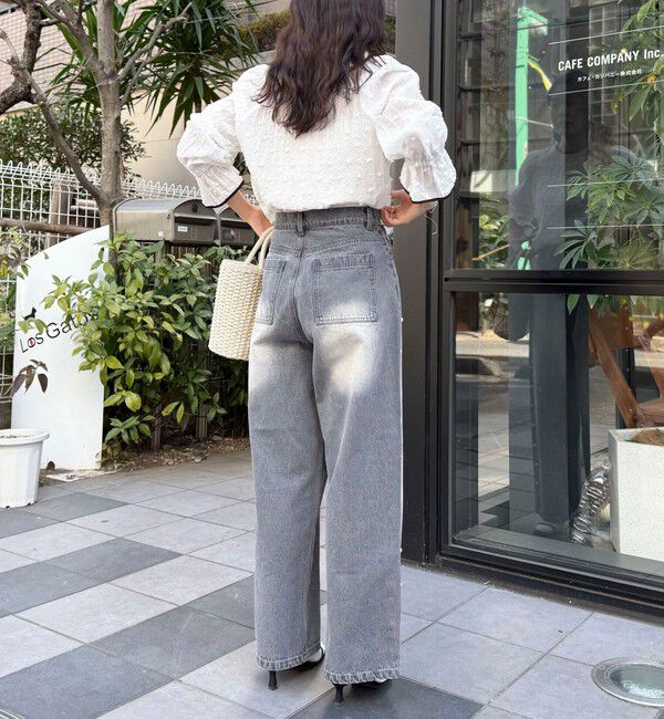 fredy emue「シアージャガードパイピングブラウス」|シャツ・ブラウス|