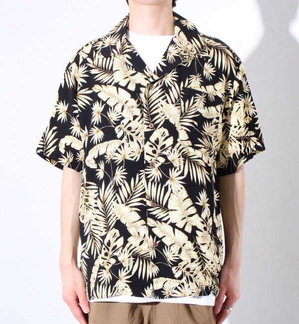FREDY MAC「【FREDYMAC/フレディマック】レーヨンアロハシャツ オープンカラーシャツ ボタニカルプリント」|シャツ・ブラウス|