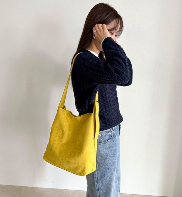 fredy emue「フェイクスエードアジャストワンハンドルバッグ」|ショルダー・メッセンジャー|