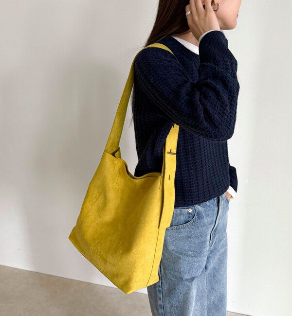 fredy emue「フェイクスエードアジャストワンハンドルバッグ」|ショルダー・メッセンジャー|