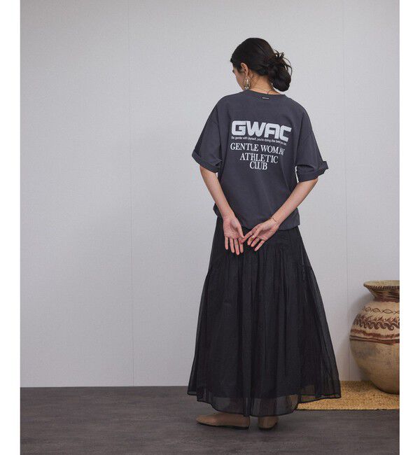 SALON adam et rope'「【WEB限定】コットンオーガンジーギャザースカート 2」|スカート|