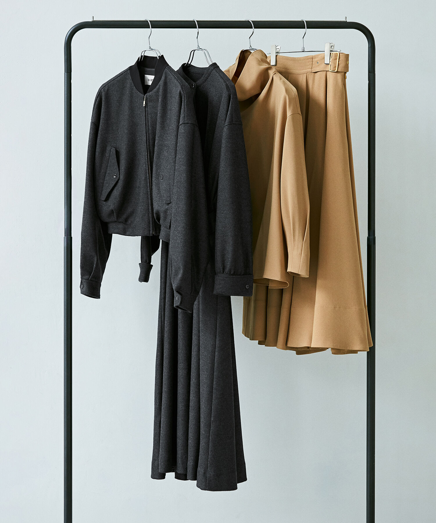 ROPE「2WAYジョーゼットブラウス【エディター三尋木奈保さんコラボ】」|シャツ・ブラウス|