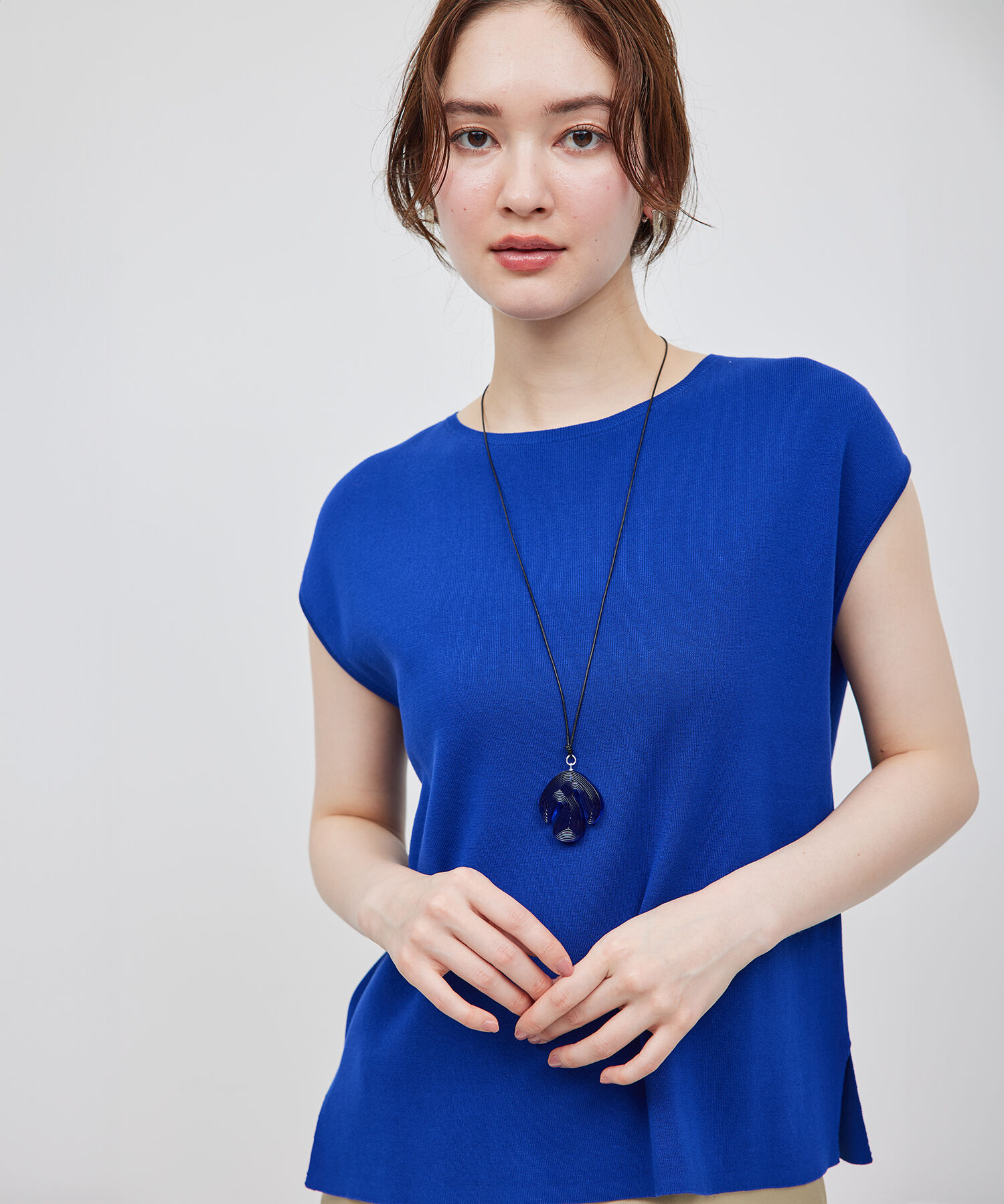 ROPE「ウェービングモチーフネックレス」|ネックレス|