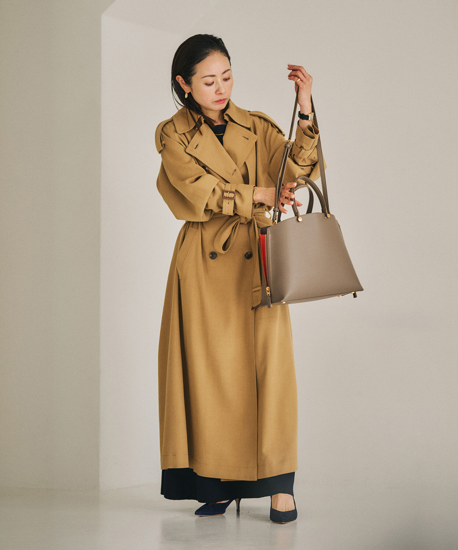 ROPE「【E'POR】Y BAG Medium【軽量】【25AW】」|ショルダー・メッセンジャー|