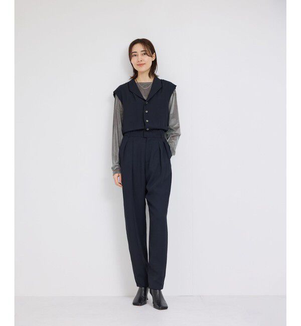 ROPE「シアーベロアクルーネックロングスリーブ」|Tシャツ・カットソー|