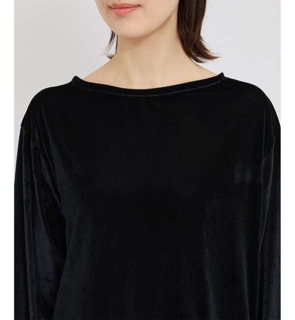 ROPE「シアーベロアクルーネックロングスリーブ」|Tシャツ・カットソー|