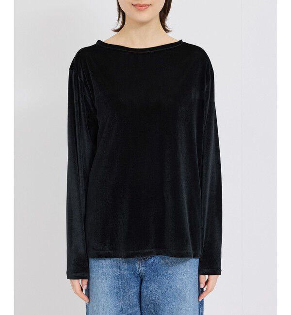 ROPE「シアーベロアクルーネックロングスリーブ」|Tシャツ・カットソー|