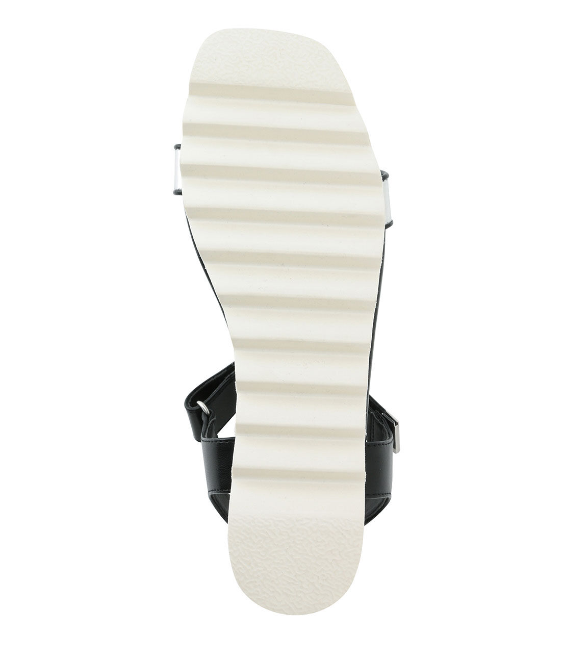 Juze「軽量スクエアトゥ厚底サンダル」|サンダル|