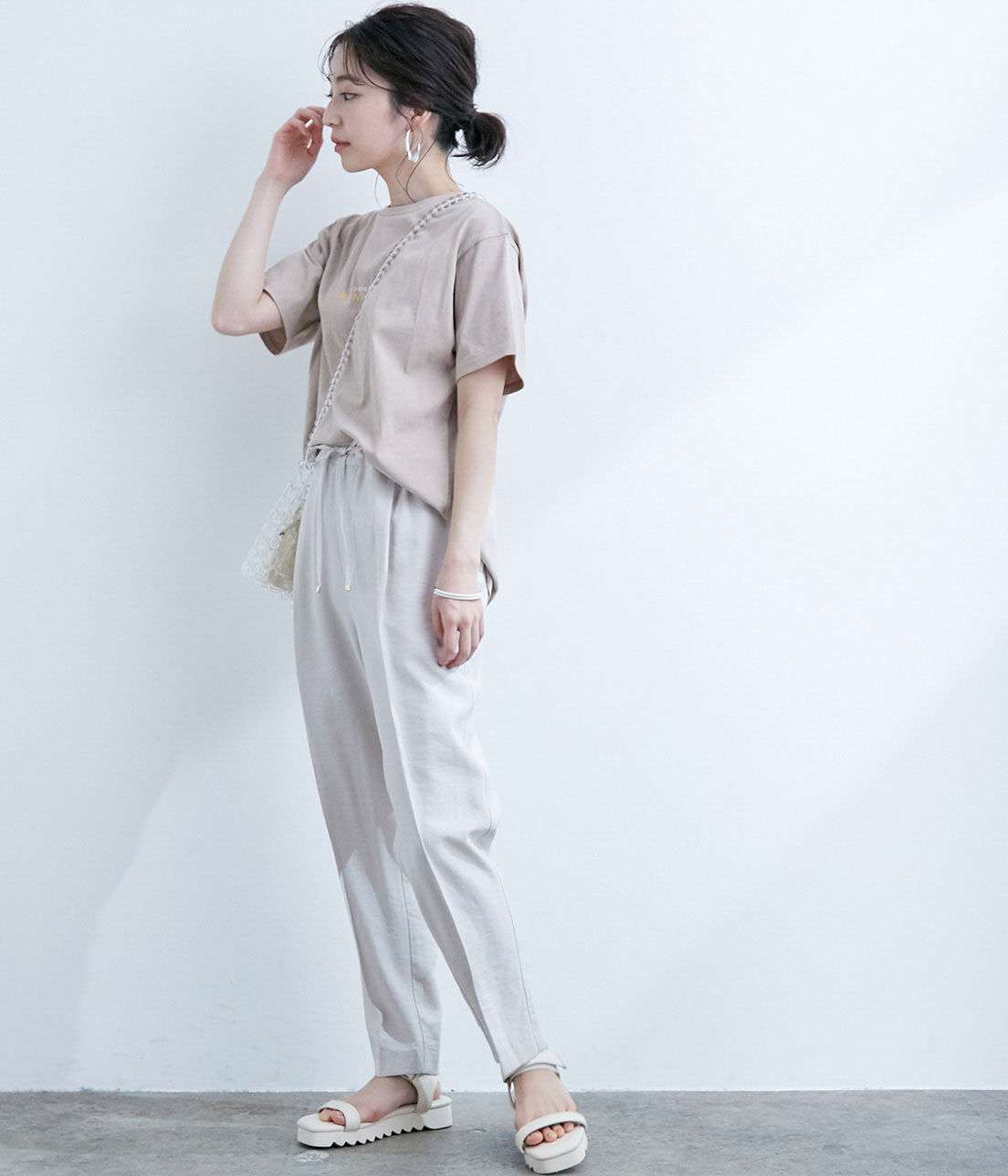 Juze「軽量スクエアトゥ厚底サンダル」|サンダル|