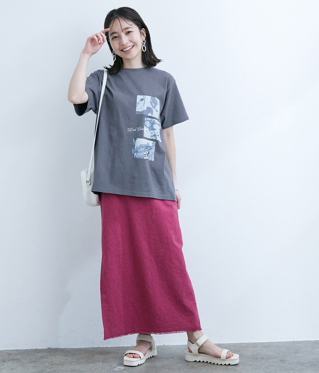 Juze「軽量スクエアトゥ厚底サンダル」|サンダル|