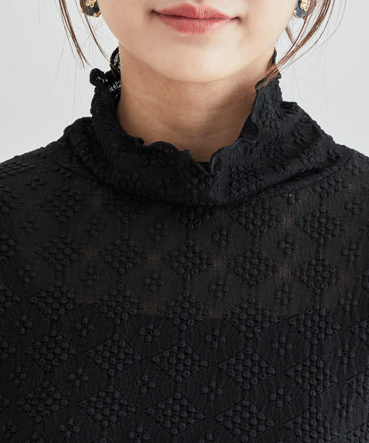 vis-a-vis「【WEB限定】万能カラーレースインナー」|Tシャツ・カットソー|