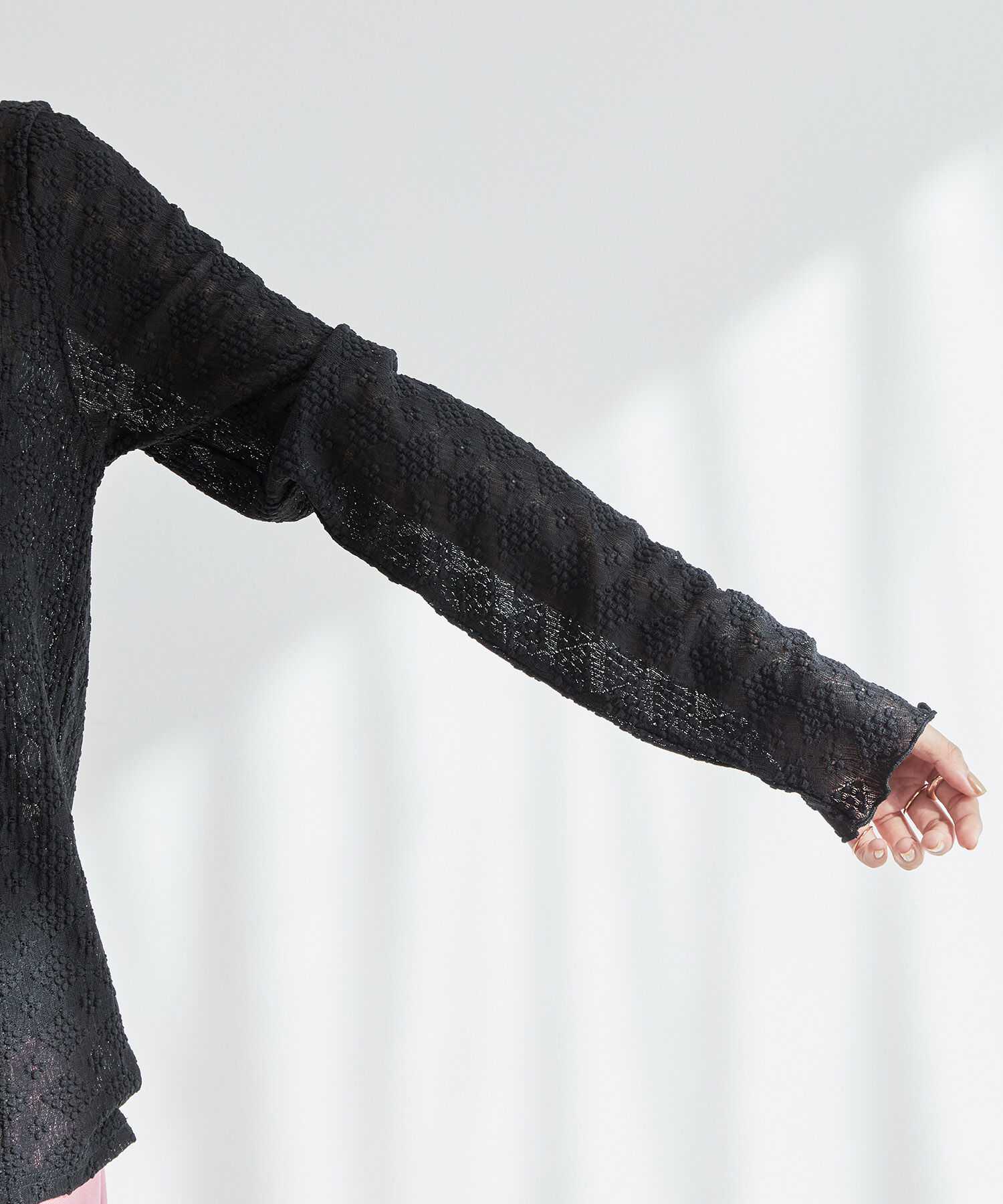 vis-a-vis「【WEB限定】万能カラーレースインナー」|Tシャツ・カットソー|