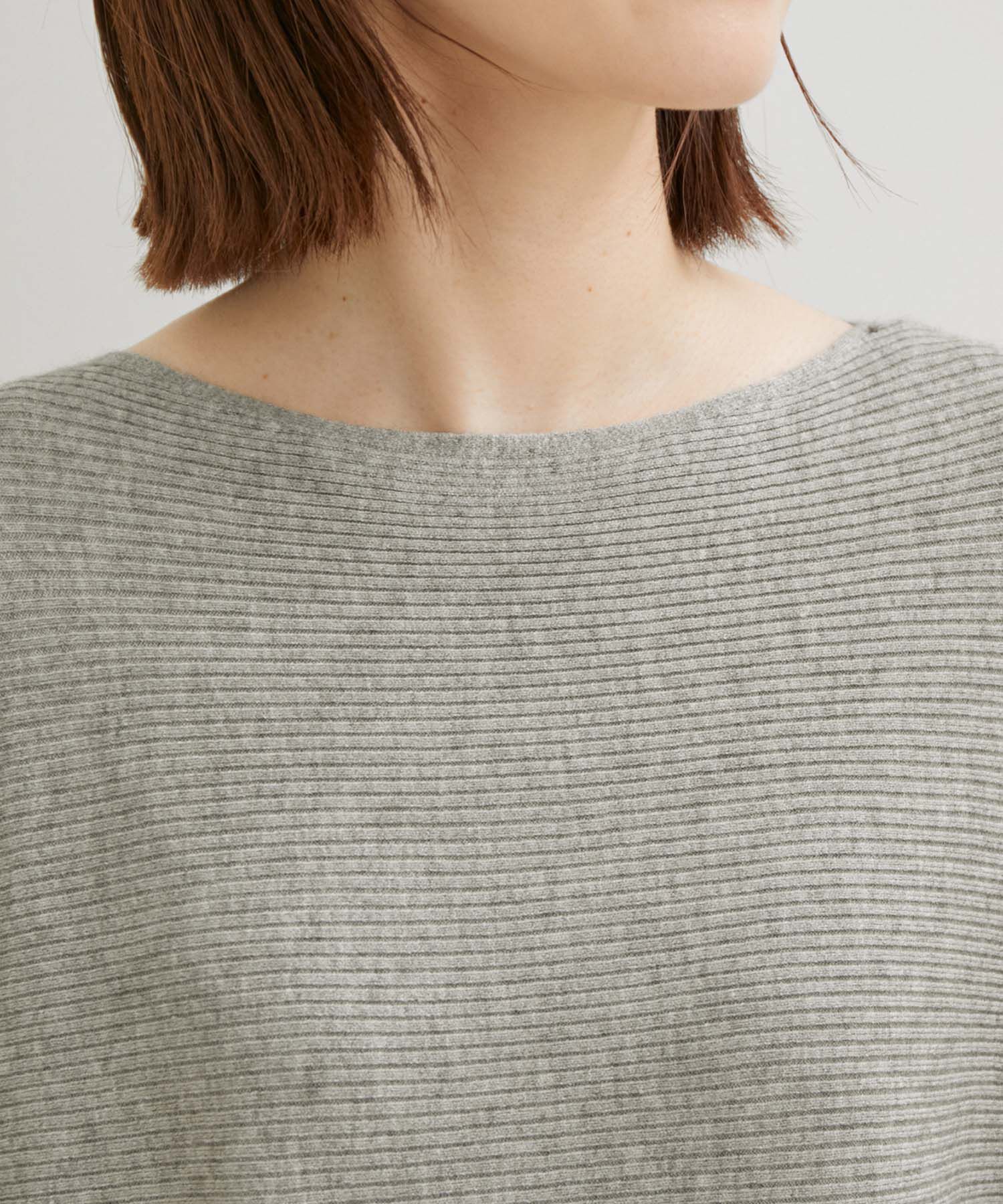 VIS「ハイゲージドルマンニットプルオーバー」|ニット・セーター|