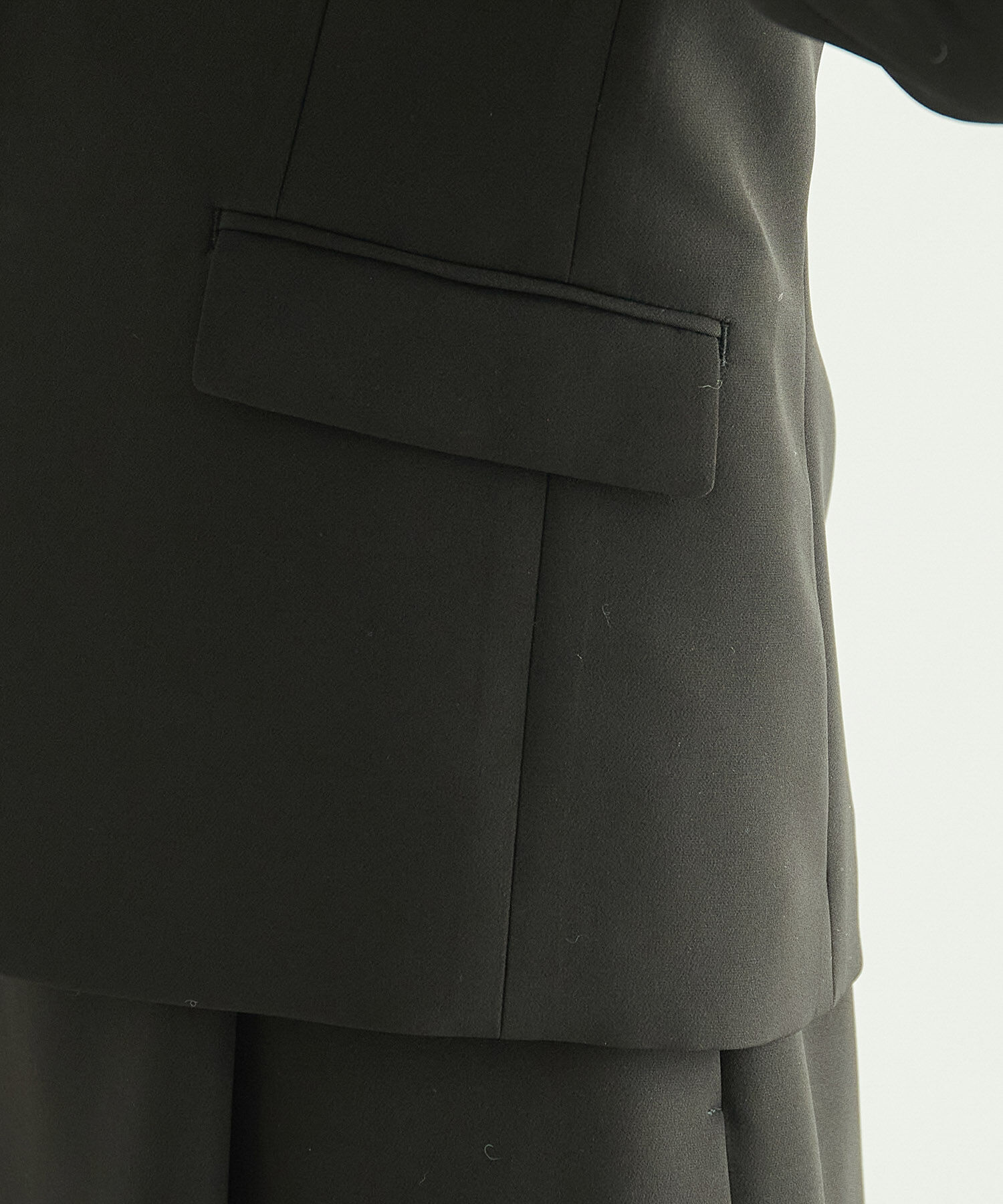 Rope&rsquo;Picnic「【360&deg;ウルトラストレッチ】セットアップ対応/ノーラペルジャケット【一部店舗限定34-42サイズ】」|ノーカラージャケット|