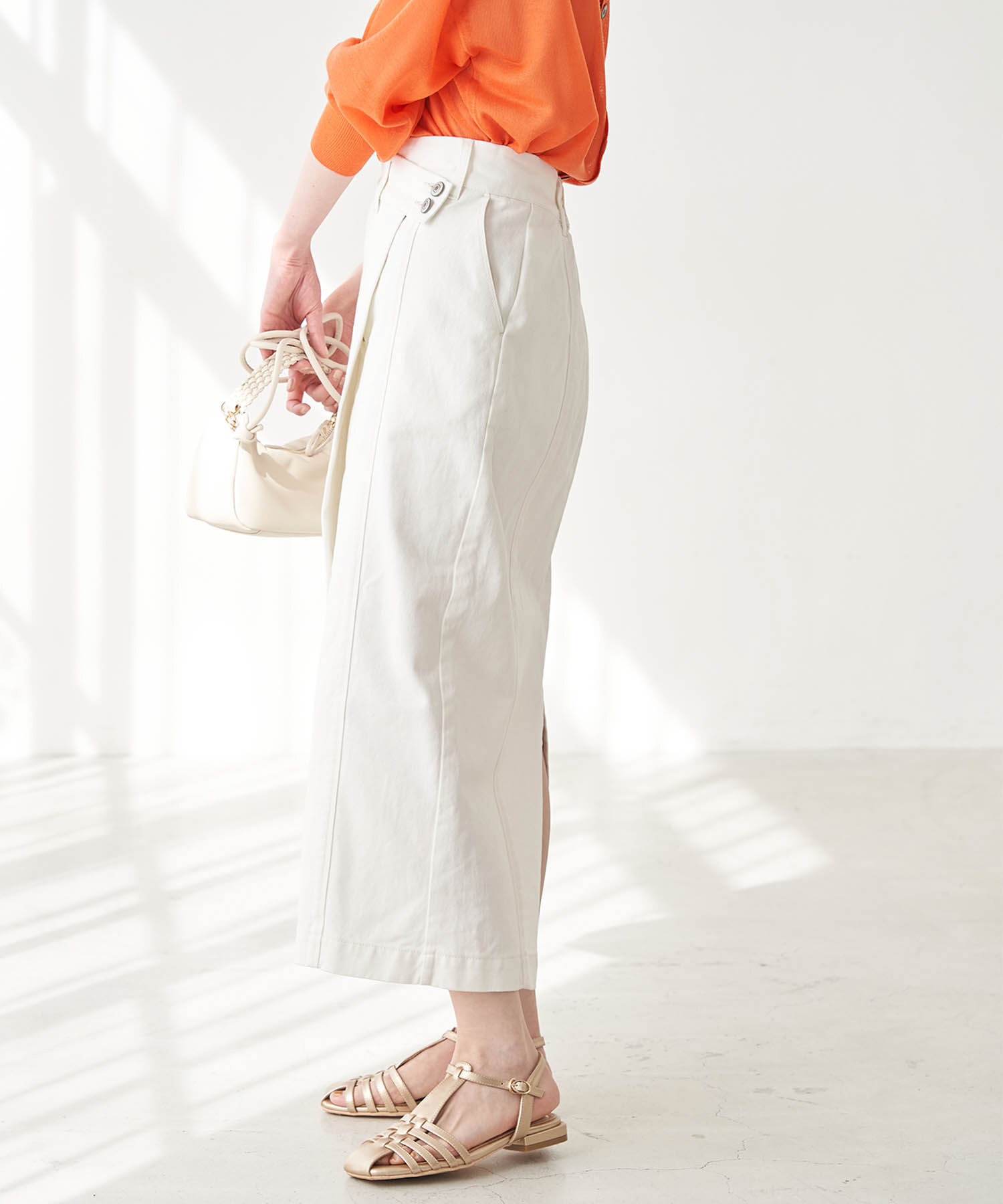 Rope&rsquo;Picnic「【emur】デニムデザインロングスカート」|スカート|