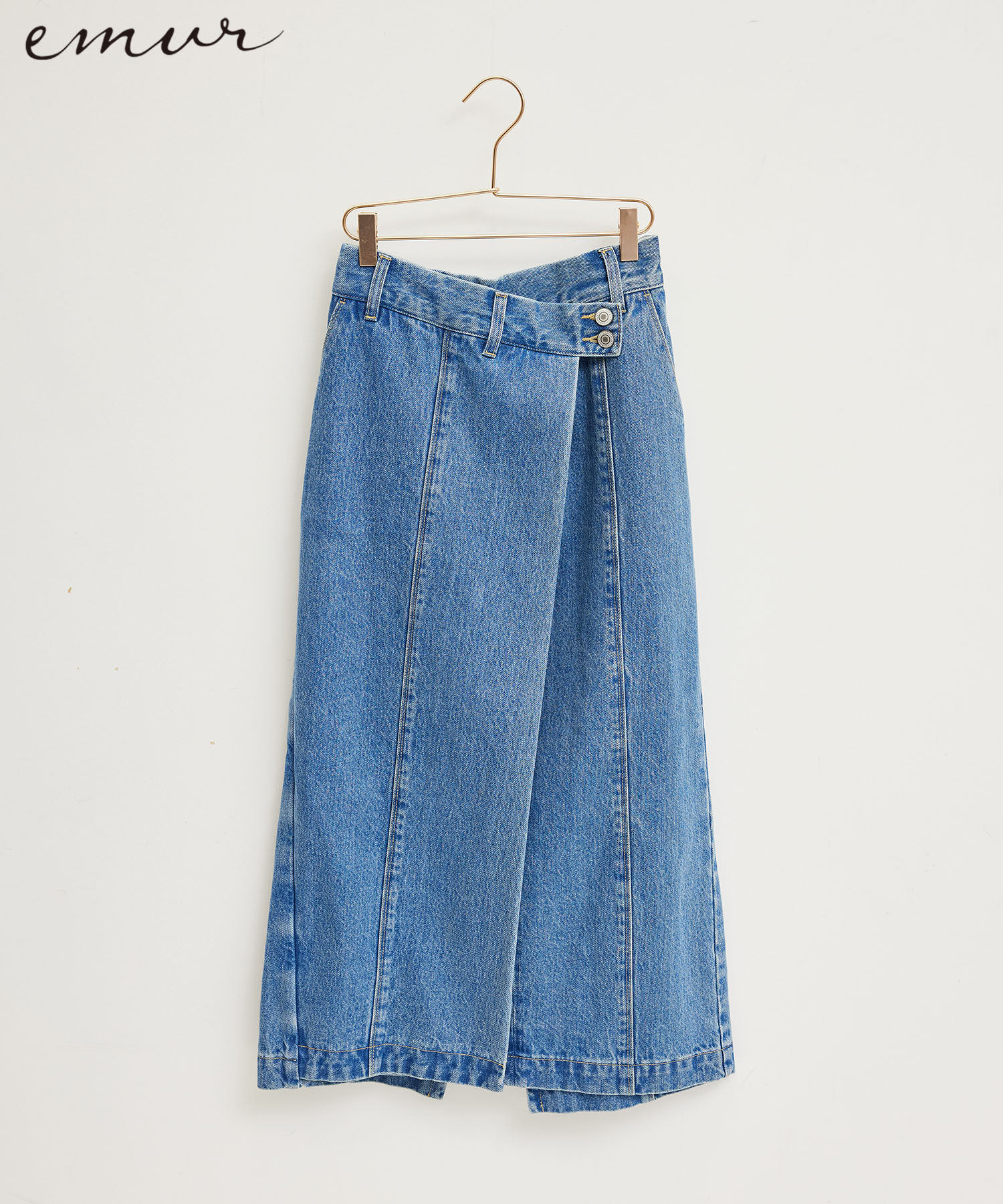 Rope&rsquo;Picnic「【emur】デニムデザインロングスカート」|スカート|