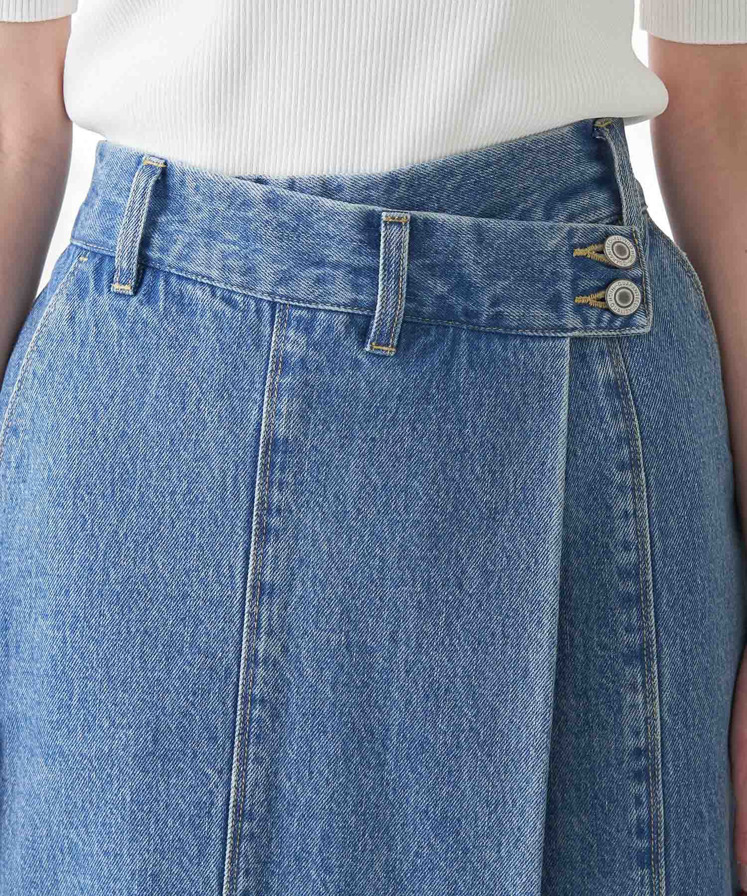 Rope&rsquo;Picnic「【emur】デニムデザインロングスカート」|スカート|