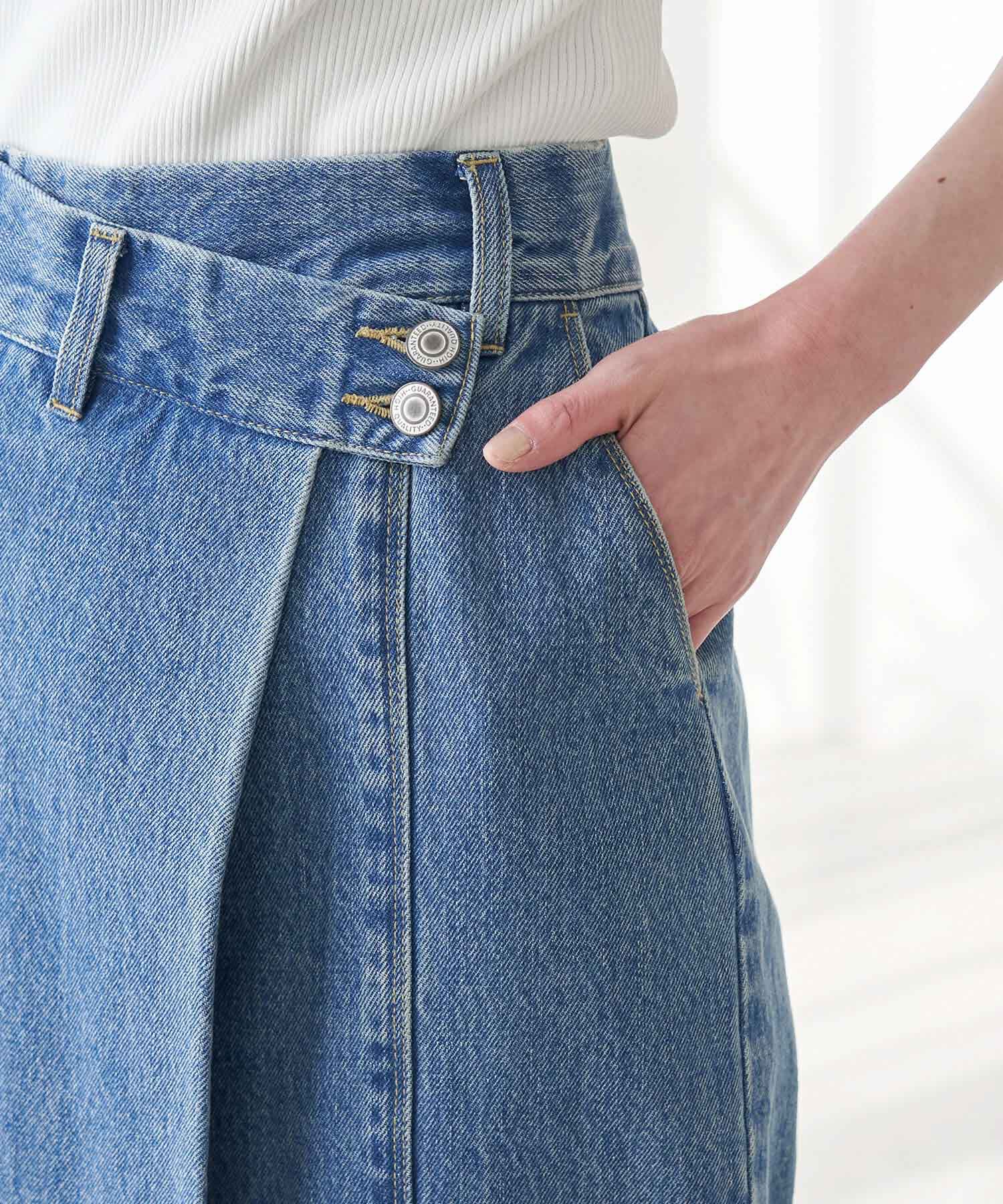 Rope&rsquo;Picnic「【emur】デニムデザインロングスカート」|スカート|