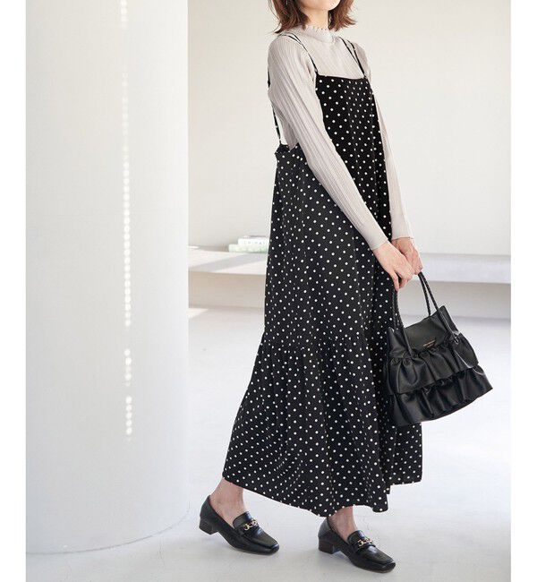 Rope&rsquo;Picnic「洗濯機OK/スカラネックリブニットプルオーバー」|ニット・セーター|