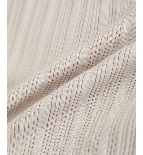 Rope&rsquo;Picnic「洗濯機OK/スカラネックリブニットプルオーバー」|ニット・セーター|