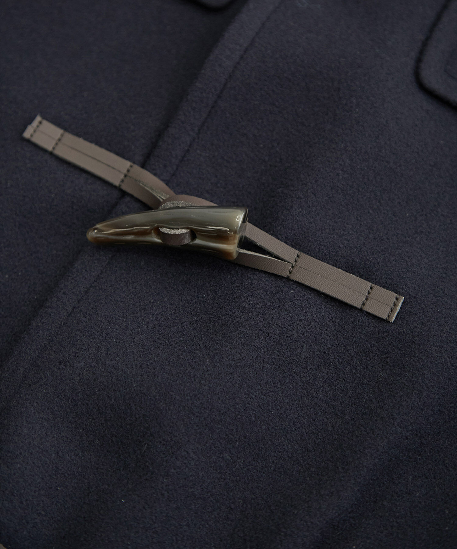 Rope&rsquo;Picnic「【ドラマ着用】リンクコーデ/ジャージメルトンファー付きダッフルコート」|ダッフルコート|