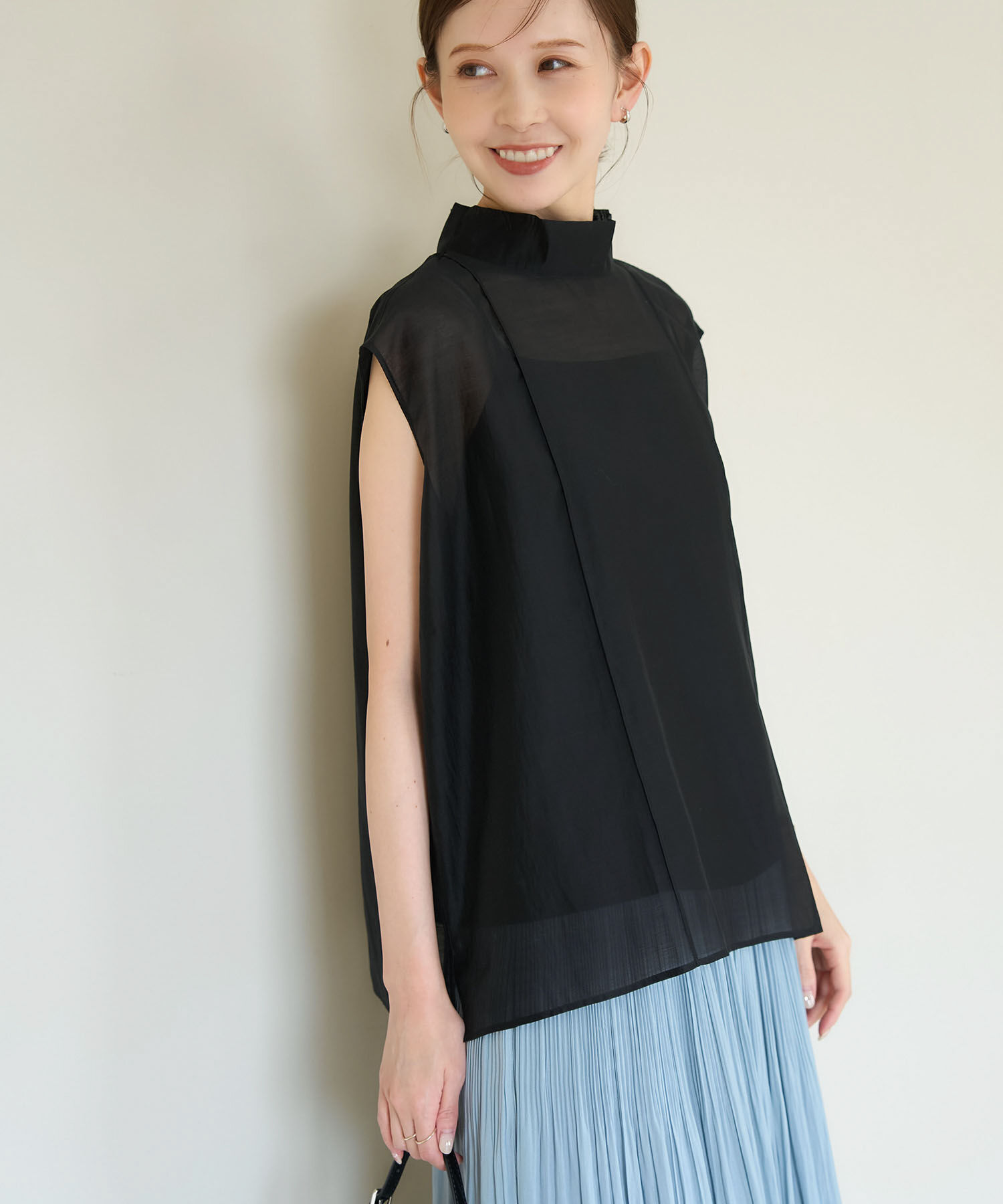 Rope&rsquo;Picnic「インナーつきシアーブラウス」|シャツ・ブラウス|