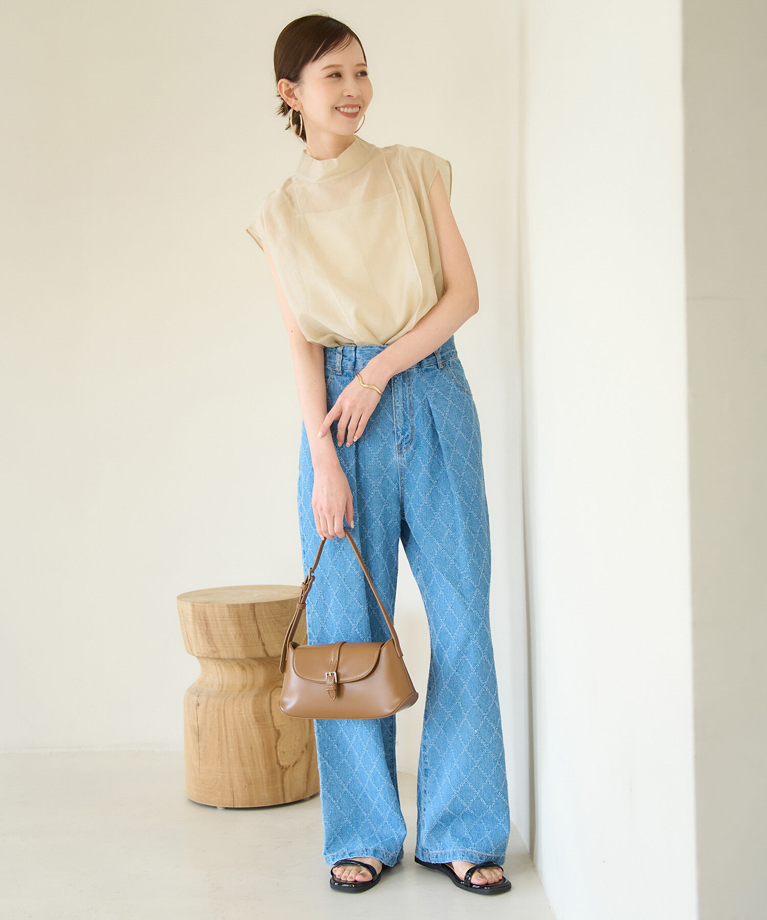 Rope&rsquo;Picnic「インナーつきシアーブラウス」|シャツ・ブラウス|