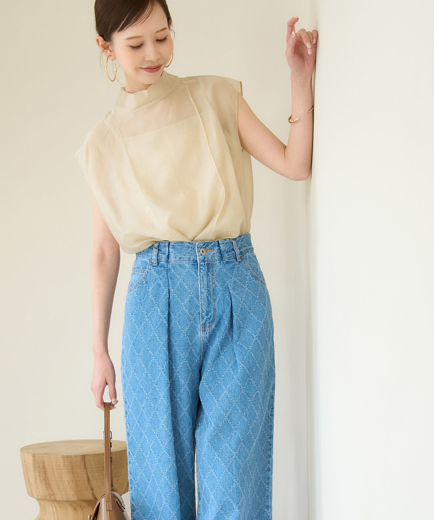 Rope&rsquo;Picnic「インナーつきシアーブラウス」|シャツ・ブラウス|