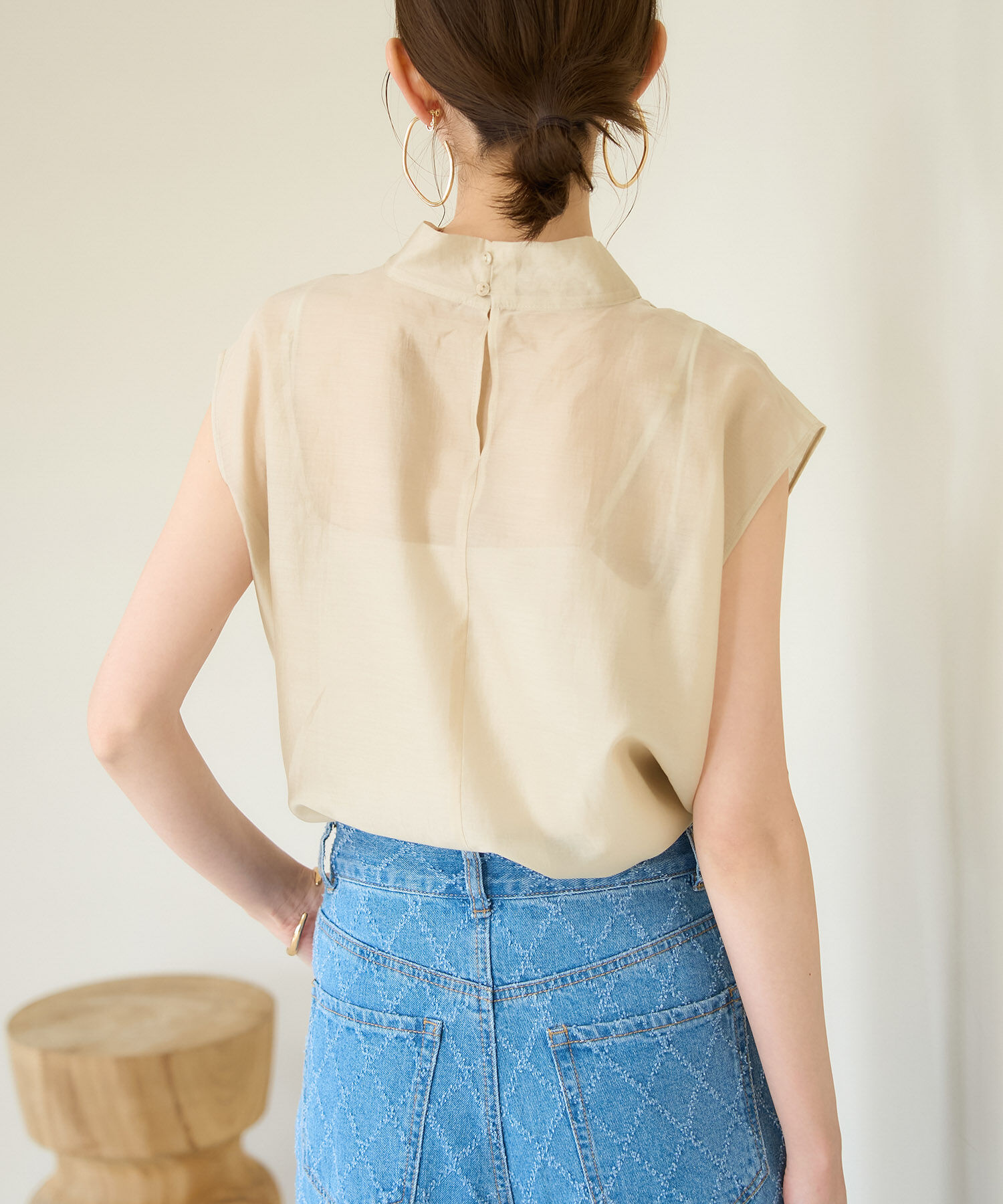 Rope&rsquo;Picnic「インナーつきシアーブラウス」|シャツ・ブラウス|