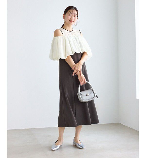 Rope&rsquo;Picnic「【Mon E&rsquo;toile/モンエトワール】バルーンビスチェセットワンピース/マルチWAY」|ドレス|