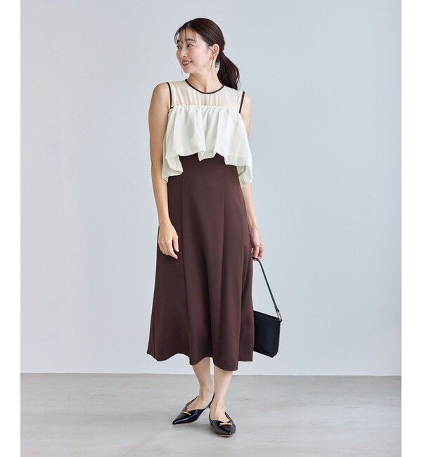 Rope&rsquo;Picnic「【Mon E&rsquo;toile/モンエトワール】バルーンビスチェセットワンピース/マルチWAY」|ドレス|