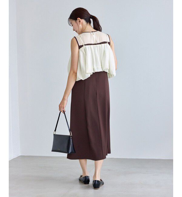 Rope&rsquo;Picnic「【Mon E&rsquo;toile/モンエトワール】バルーンビスチェセットワンピース/マルチWAY」|ドレス|