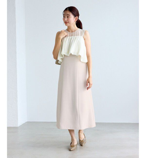 Rope&rsquo;Picnic「【Mon E&rsquo;toile/モンエトワール】バルーンビスチェセットワンピース/マルチWAY」|ドレス|