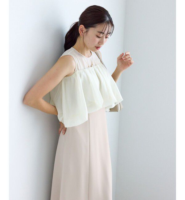 Rope&rsquo;Picnic「【Mon E&rsquo;toile/モンエトワール】バルーンビスチェセットワンピース/マルチWAY」|ドレス|