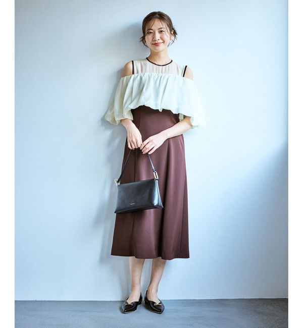 Rope&rsquo;Picnic「【Mon E&rsquo;toile/モンエトワール】バルーンビスチェセットワンピース/マルチWAY」|ドレス|