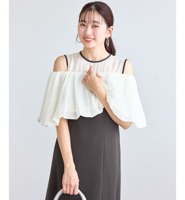 Rope&rsquo;Picnic「【Mon E&rsquo;toile/モンエトワール】バルーンビスチェセットワンピース/マルチWAY」|ドレス|