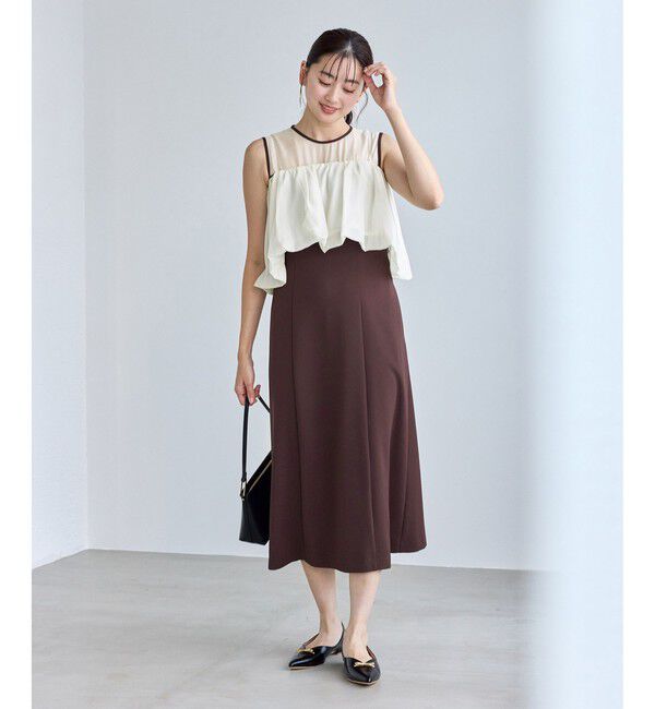 Rope&rsquo;Picnic「【Mon E&rsquo;toile/モンエトワール】バルーンビスチェセットワンピース/マルチWAY」|ドレス|