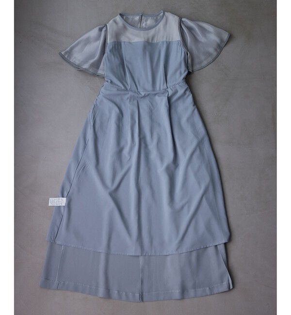 Rope&rsquo;Picnic「【Mon E&rsquo;toile/モンエトワール】フレア袖ビスチェデザインワンピース」|ドレス|