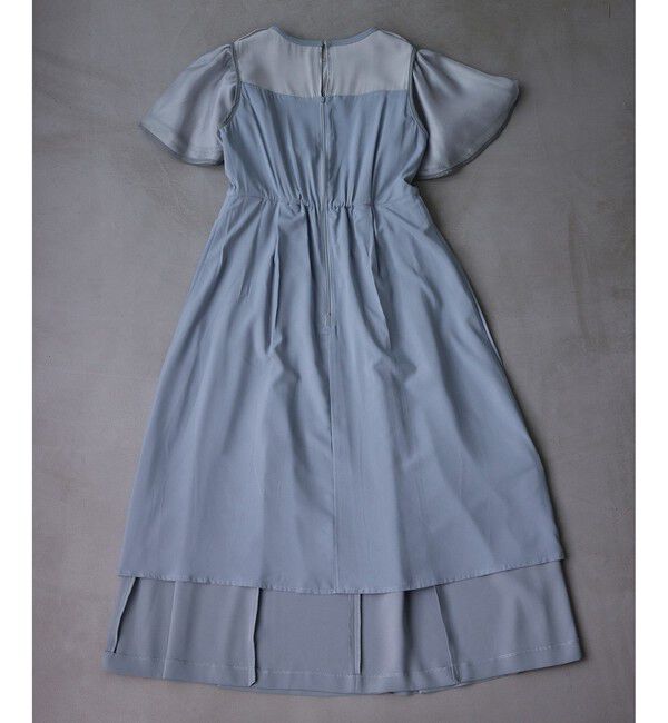 Rope&rsquo;Picnic「【Mon E&rsquo;toile/モンエトワール】フレア袖ビスチェデザインワンピース」|ドレス|