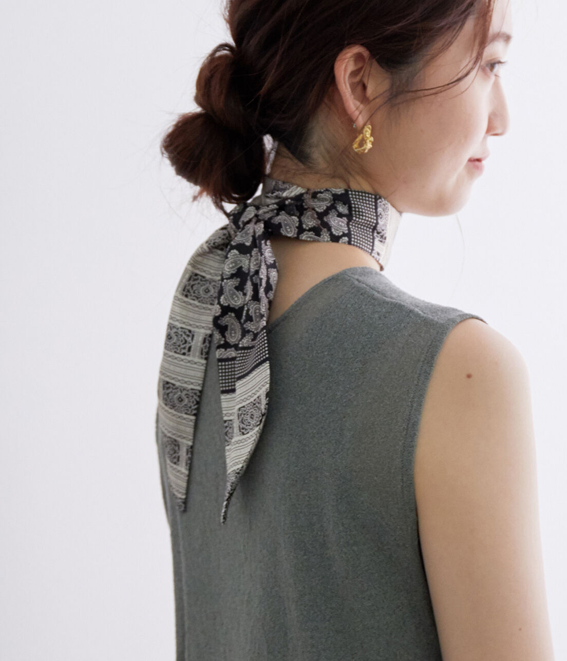 ADAM ET ROPE'「アイススカーフ」|ストール|