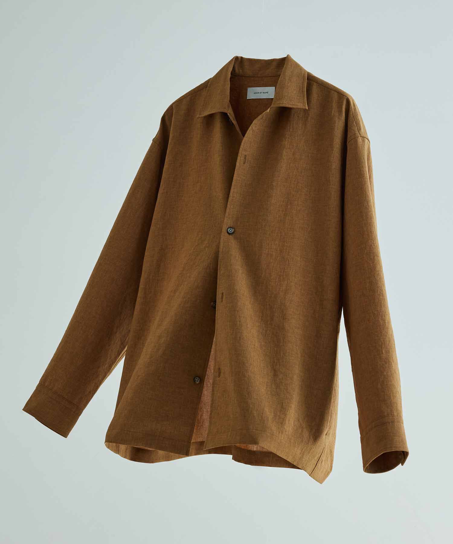 ADAM ET ROPE'「【RIRANCHA/リランチェ】ワイドシルエット シャツジャケット / 速乾 / 冷感 / イージーケア / ユニセックス」|ブルゾン・スタジャン|