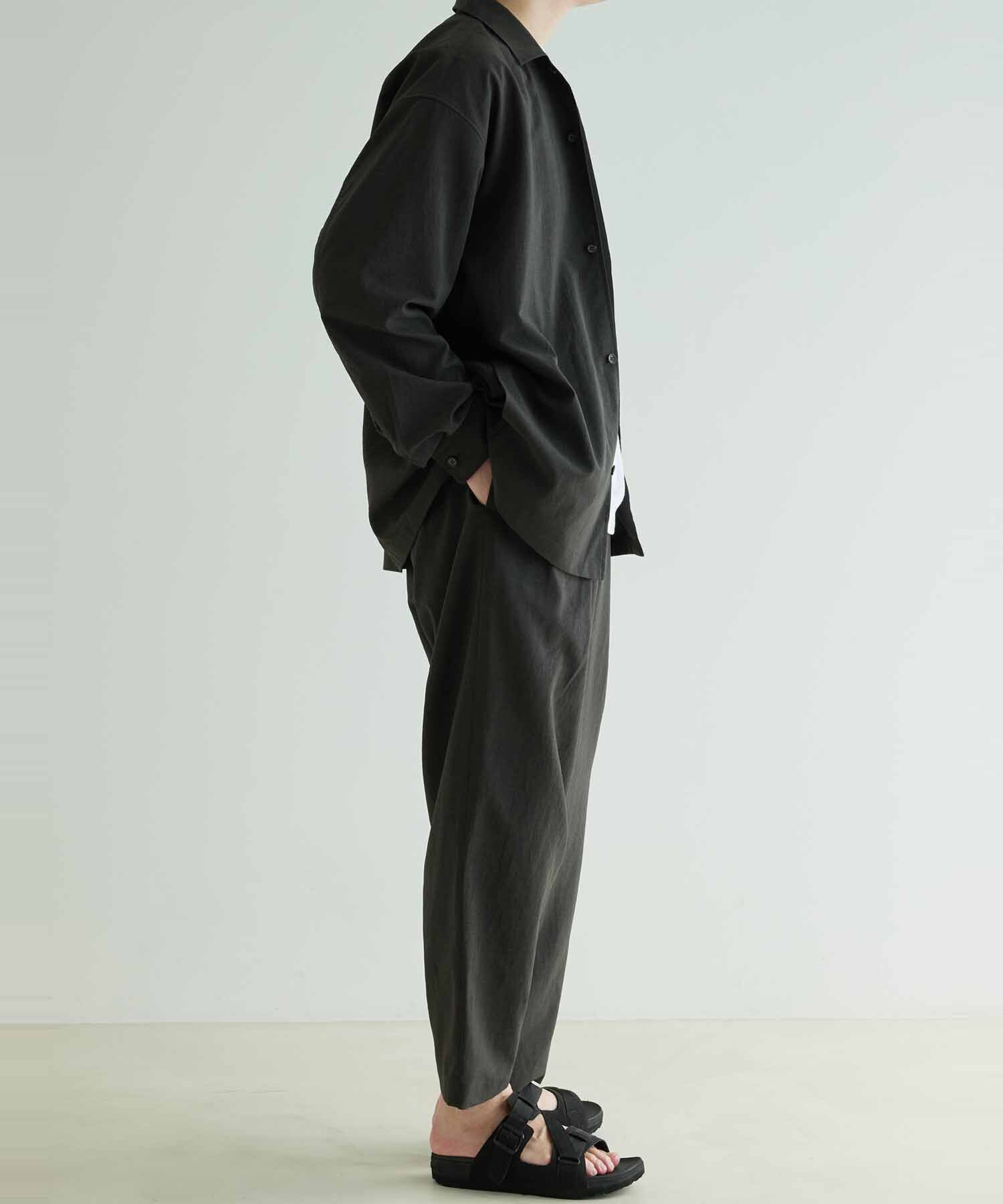 ADAM ET ROPE'「【RIRANCHA/リランチェ】ワイドシルエット シャツジャケット / 速乾 / 冷感 / イージーケア / ユニセックス」|ブルゾン・スタジャン|