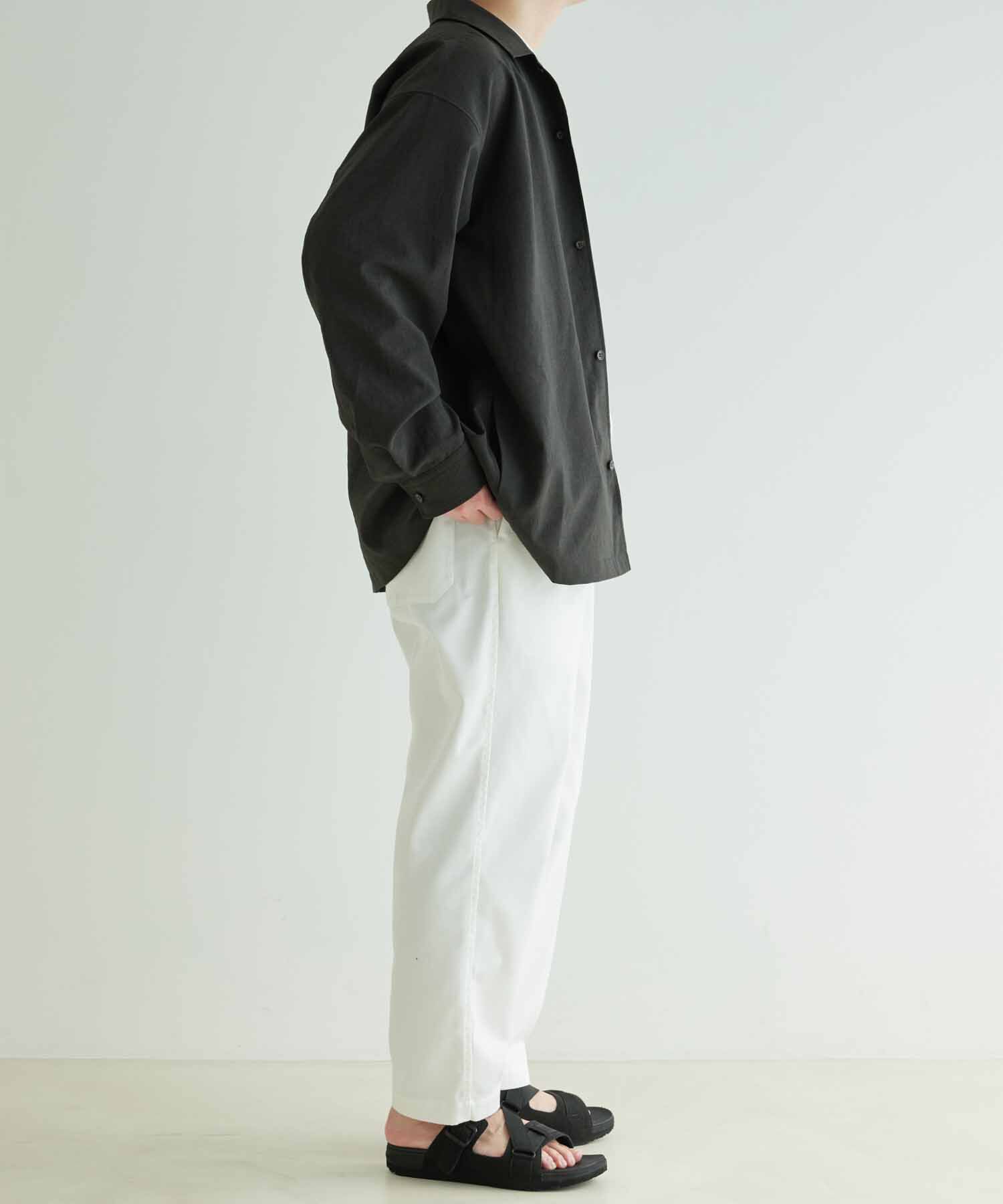 ADAM ET ROPE'「【RIRANCHA/リランチェ】ワイドシルエット シャツジャケット / 速乾 / 冷感 / イージーケア / ユニセックス」|ブルゾン・スタジャン|